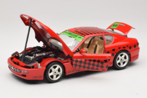 Ferrari 456 GT Interconti Car HiFi Rot Bburago 1:18 3036-D Druckguss — Bild 2 von 8