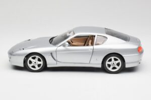 Ferrari 456 GT Silber Bburago 1:18 3036-M2 Druckguss — Bild 4 von 8