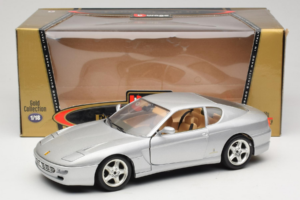 Ferrari 456 GT Silber Bburago 1:18 3336-S1 Druckguss — Bild 8 von 8