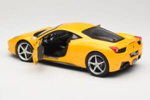 Ferrari 458 Italia Gelb Hot Wheels 1:18 P9894 Druckguss — Bild 5 von 8