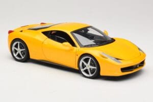 Ferrari 458 Italia Gelb Hot Wheels 1:18 P9894 Druckguss — Bild 6 von 8