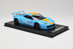 Ferrari 458 LB Works Gulf Blue Orange BBA 1:18 REMC033 Resin — Bild 4 von 7
