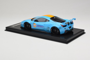 Ferrari 458 LB Works Gulf Blue Orange BBA 1:18 REMC033 Resin — Bild 5 von 7