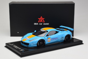 Ferrari 458 LB Works Gulf Blue Orange BBA 1:18 REMC033 Resin — Bild 7 von 7