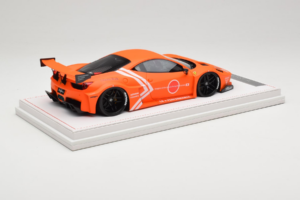 Ferrari 458 Liberty Walk LB-Silhouette WORKS GT Orange IVY Merit 1:18 REMC002 Resin — Bild 3 von 6