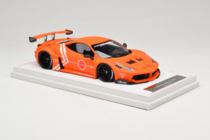 Ferrari 458 Liberty Walk LB-Silhouette WORKS GT Orange IVY Merit 1:18 REMC002 Resin — Bild 4 von 6