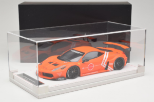 Ferrari 458 Liberty Walk LB-Silhouette WORKS GT Orange IVY Merit 1:18 REMC002 Resin — Bild 6 von 6