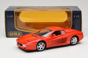 Ferrari 512 TR Rot Mira 1:18 6144 Druckguss — Bild 8 von 8