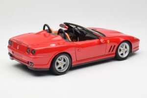 Ferrari 550 Barchetta Pininfarina Rot Bburago 1:18 327660 Druckguss — Bild 3 von 8
