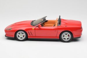 Ferrari 550 Barchetta Pininfarina Rot Bburago 1:18 327660 Druckguss — Bild 4 von 8