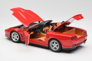 Ferrari 550 Barchetta Pininfarina Rot Bburago 1:18 327660 Druckguss — Bild 5 von 8