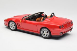 Ferrari 550 Barchetta Pininfarina Rot Bburago 1:18 327660 Druckguss — Bild 7 von 8