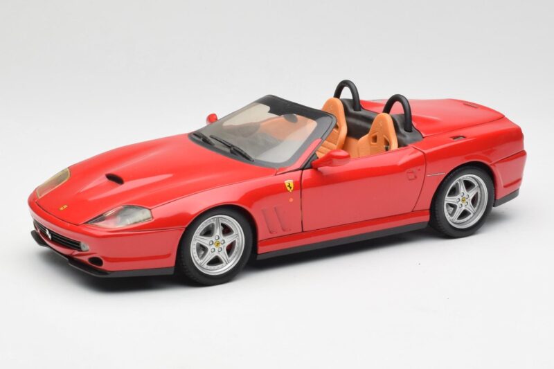 Ferrari 550 Barchetta Pininfarina Rot Bburago 1:18 327660 Druckguss