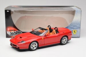 Ferrari 550 Barchetta Rosso Corsa Hot Wheels 1:18 29441 Druckguss — Bild 8 von 8