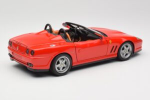 Ferrari 550 Barchetta Rosso Corsa Hot Wheels 1:18 074299294419 Druckguss — Bild 3 von 8
