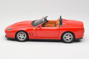Ferrari 550 Barchetta Rosso Corsa Hot Wheels 1:18 074299294419 Druckguss — Bild 4 von 8