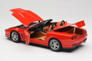 Ferrari 550 Barchetta Rosso Corsa Hot Wheels 1:18 074299294419 Druckguss — Bild 5 von 8