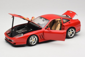 Ferrari 550 Maranello 22 Jahre Ferrari Model Club Rot Bburago 1:18 3064-P2 Druckguss — Bild 2 von 8