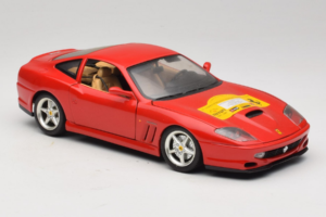 Ferrari 550 Maranello 22 Jahre Ferrari Model Club Rot Bburago 1:18 3064-P2 Druckguss — Bild 6 von 8