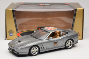 Ferrari 550 Maranello 25 Ferrari Model Club Silber Bburago 1:18 3344-S1 Druckguss — Bild 7 von 7