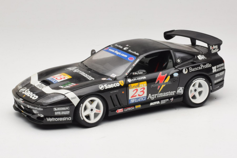 Ferrari 550 Maranello #23 Agrimaster Schwarz Bburago 1:18 3344-B2 Druckguss