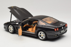 Ferrari 550 Maranello Schwarz Metallic Bburago 1:18 3344-B1 Druckguss — Bild 5 von 8
