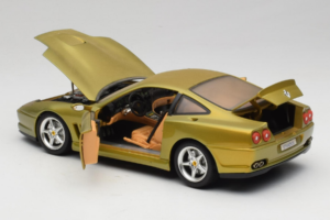 Ferrari 550 Maranello Gold Metallic Braccio & Gotz Bburago 1:18 3044-G1 Druckguss — Bild 5 von 8