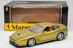 Ferrari 550 Maranello Gold Metallic Braccio & Gotz Bburago 1:18 3044-G1 Druckguss — Bild 8 von 8
