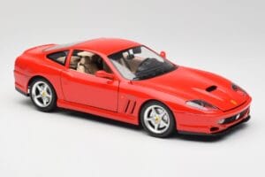 Ferrari 550 Maranello Rot Bburago 1:18 3064 Druckguss — Bild 6 von 8