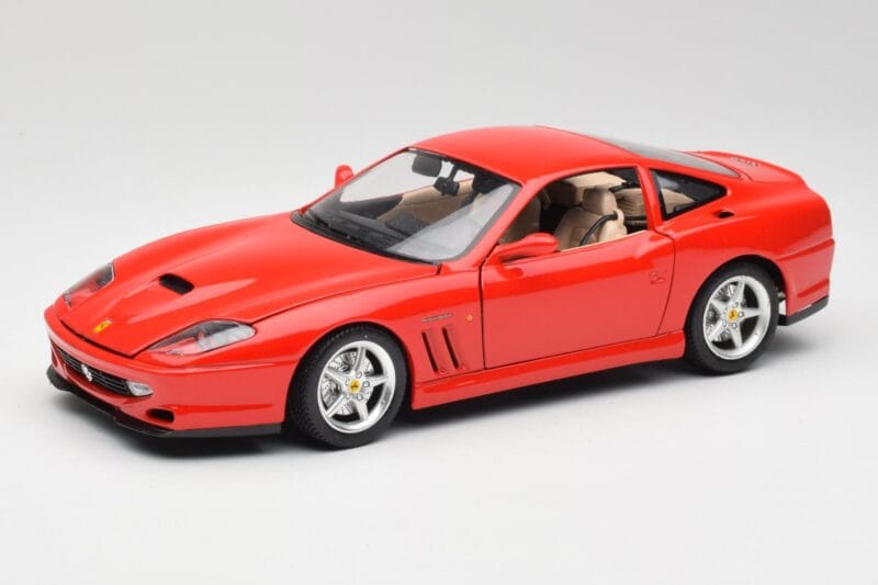Ferrari 550 Maranello Rot Bburago 1:18 3064 Druckguss