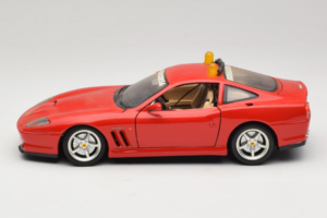 Ferrari 550 Maranello Safety Car Rosso Corsa Bburago 1:18 3064-P1 Druckguss — Bild 4 von 8