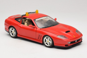 Ferrari 550 Maranello Safety Car Rosso Corsa Bburago 1:18 3064-P1 Druckguss — Bild 6 von 8