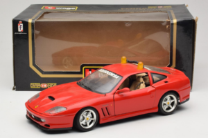 Ferrari 550 Maranello Safety Car Rosso Corsa Bburago 1:18 3064-P1 Druckguss — Bild 8 von 8