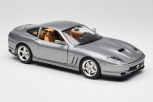 Ferrari 550 Maranello Silber Bburago 1:18 3344 Druckguss — Bild 6 von 8