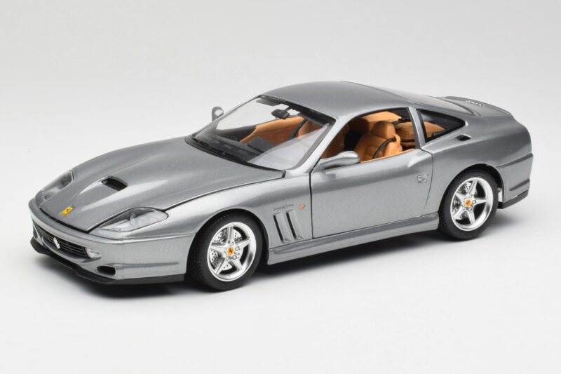 Ferrari 550 Maranello Silber Bburago 1:18 3344 Druckguss
