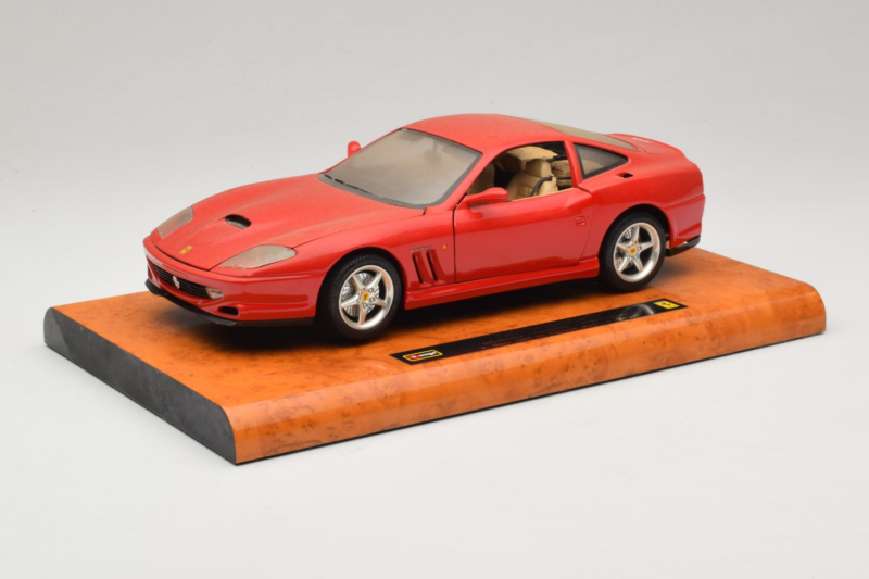 Ferrari 550 Maranello Technik Museum Speyer Edition Bburago 1:18 B001 Druckguss