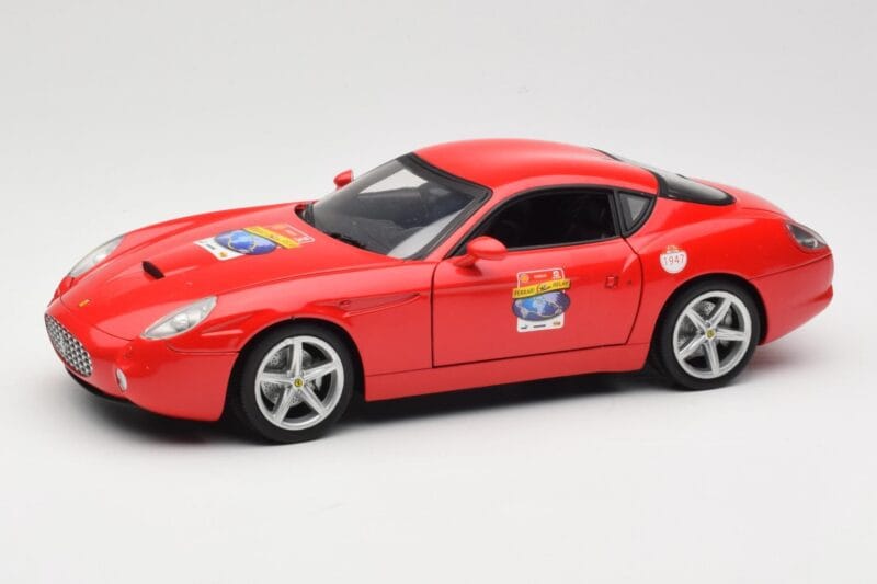 Ferrari 575 GTZ Zagato Rot Hot Wheels 1:18 L2960 Druckguss
