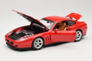 Ferrari 575M Maranello Rot Hot Wheels 1:18 54937 Druckguss — Bild 2 von 8