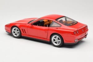 Ferrari 575M Maranello Rot Hot Wheels 1:18 54937 Druckguss — Bild 7 von 8