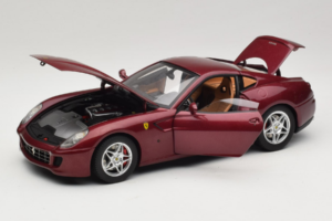 Ferrari 599 GTB Fiorano Dunkelrot Hot Wheels 1:18 M1200 Druckguss — Bild 2 von 8
