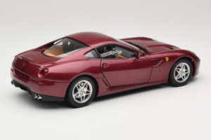 Ferrari 599 GTB Fiorano Dunkelrot Hot Wheels 1:18 M1200 Druckguss — Bild 3 von 8