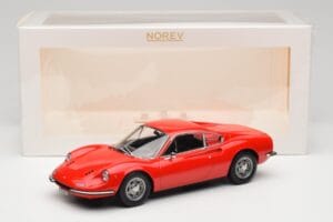 Ferrari Dino 246 GT Rot Norev 1:18 187800 Druckguss — Bild 6 von 6