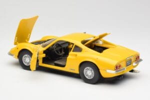 Ferrari Dino 246 GT Gelb Anson 1:18 30301W Druckguss — Bild 5 von 8