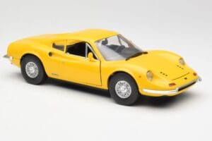 Ferrari Dino 246 GT Gelb Anson 1:18 30301W Druckguss — Bild 6 von 8