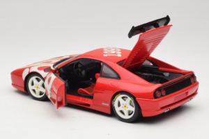 Ferrari F355 Berlinetta Rot mit weißen Rädern UT Models 1:18 180074020-P2 Druckguss — Bild 5 von 8