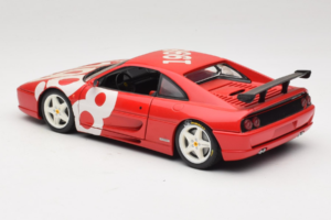 Ferrari F355 Berlinetta Rot mit weißen Rädern UT Models 1:18 180074020-P2 Druckguss — Bild 7 von 8