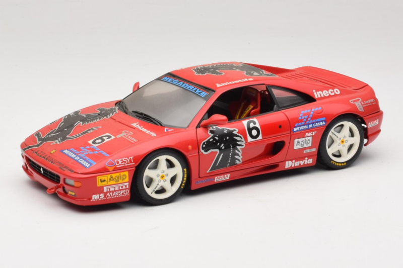 Ferrari F355 Berlinetta Diavia #6 Rot UT Models 1:18 180074020-P3 Druckguss