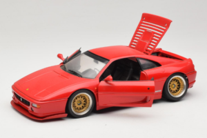 Ferrari F355 Berlinetta Rot Mit Custom-Goldfelgen UT Models 1:18 180074020-P5 Druckguss — Bild 2 von 8