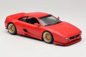 Ferrari F355 Berlinetta Rot Mit Custom-Goldfelgen UT Models 1:18 180074020-P5 Druckguss — Bild 6 von 8