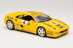 Ferrari F355 Coupe Films 18 #4 Reoloffs / Ansembourg Gelb UT Models 1:18 180074021-Y1 Druckguss — Bild 6 von 8